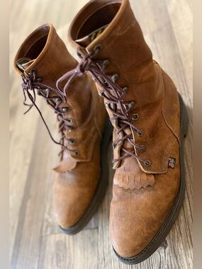 Justin Men's Conductor 8-inch Lace-Up Sz 13D